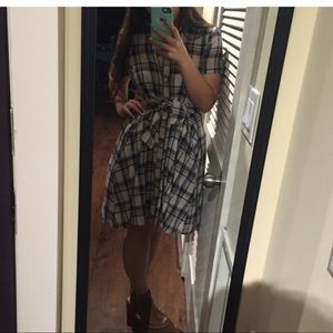 Boutique Plaid Dress